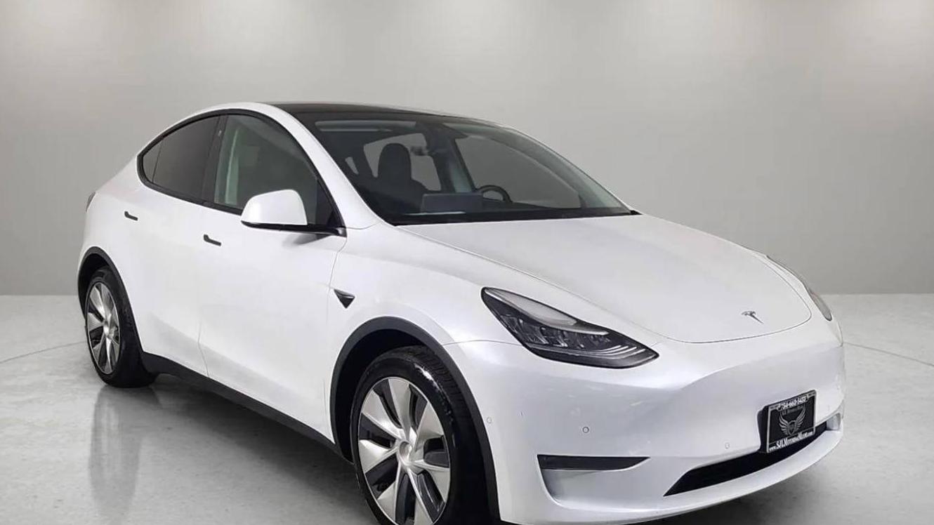 TESLA MODEL Y 2021 5YJYGDEE0MF066047 image